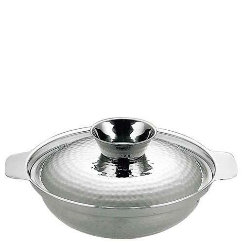 UK 18－0 ちり鍋(ツチ目入)27cm