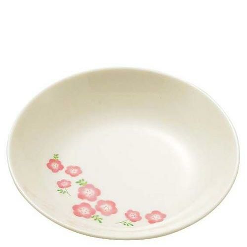 メラミン食器 桃花(ももか)丸皿 12cm MK－23