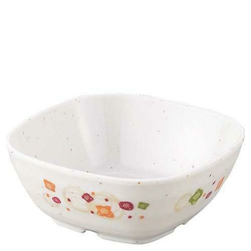 メラミン食器 和華(ほのか)角小鉢(小)HO－51