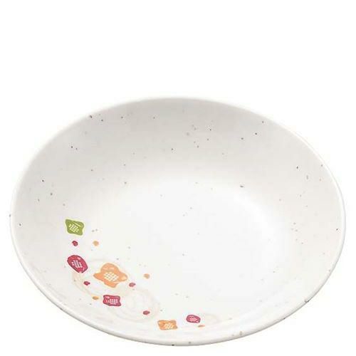 メラミン食器 和華(ほのか)丸皿 12cm HO－23