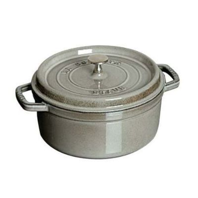 ココット 【ストウブ ピコ・ココット 丸 12cm グレー 40509-474】 Staub 40509-474 底径:102 【グループA】