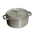 ココット 【ストウブ ピコ・ココット 丸 12cm グレー 40509-474】 Staub 40509-474 底径:102 【グループA】