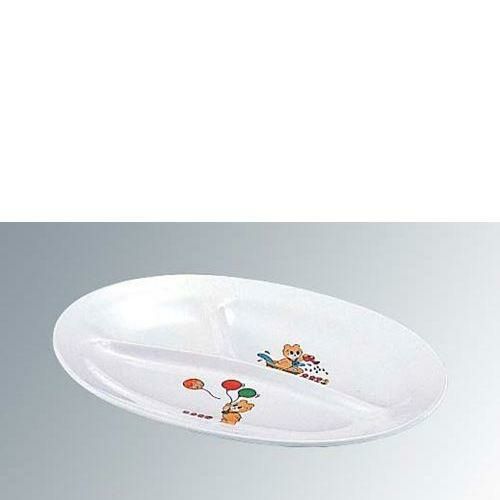 メラミン 子供食器 コロちゃん 小判 ランチ皿(小)KF－12