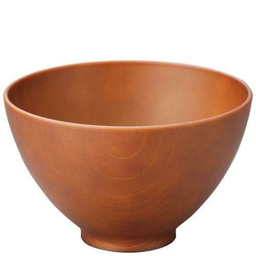 耐熱5寸飛鳥木目丼 総ライトブラウン 1001123