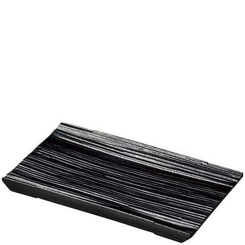 枯木プレート 長角 黒石目 1202347