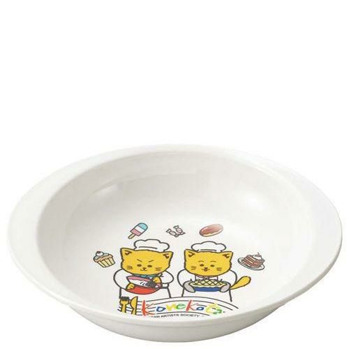 メラミン お子様食器 こねこたい スープ皿 KO－8