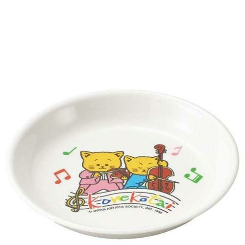 メラミン お子様食器 こねこたい 中皿 KO－25