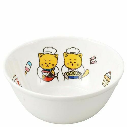 メラミン お子様食器 こねこたい ミルク椀 KO－47
