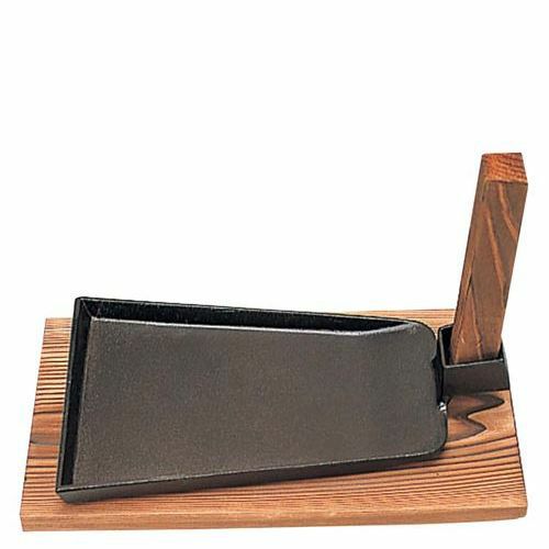 五進 鉄 ステーキ皿 クワ 中(M－12)