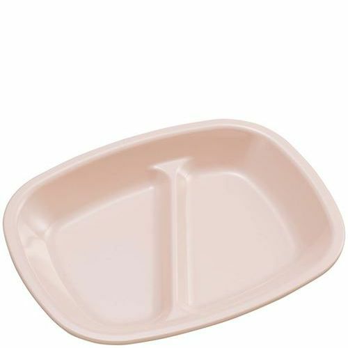 メラミン食器 角仕切皿 大 ピンク PK－114