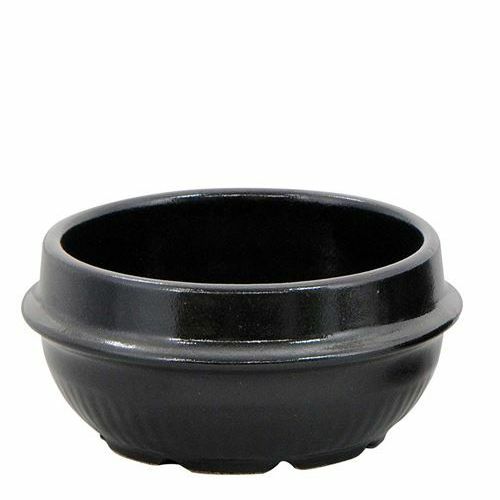 耐熱陶器 チゲ鍋(黒仕上げ)13．5cm