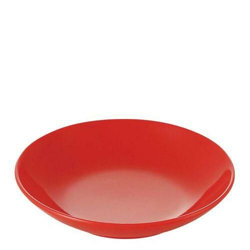 メラミン シンプルシリーズ 丸皿 SP－23R 赤