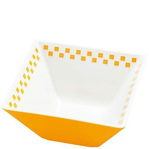 メラミン ツートーンシリーズ スクエアボール10 黄 CH－10Y