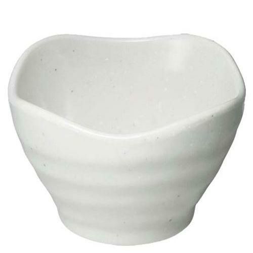 メラミン 粉引 三方小鉢 MD－23－KH