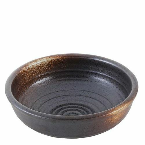 和食器コレクション 備前風 丸鉢 6寸