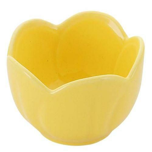 和食器コレクション 黄 梅型小鉢