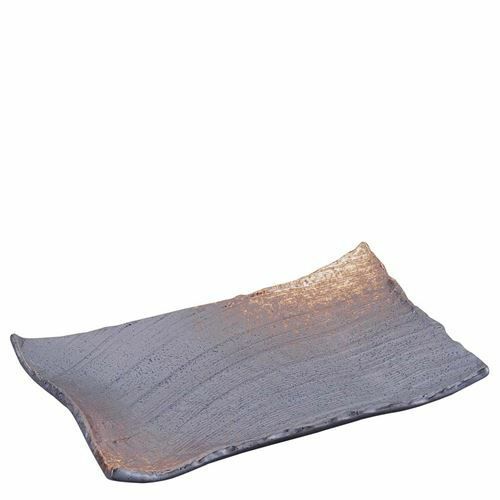 和食器コレクション 古備前 長角皿 26cm