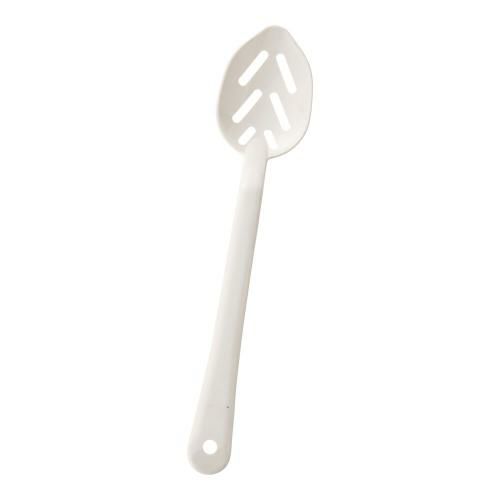 ポリカーボネイト サービススプーン No.4422 (長穴付) 白