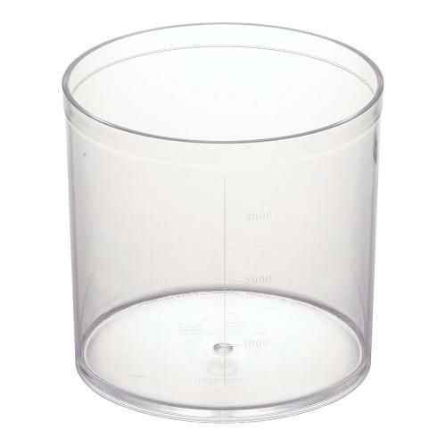 SAポリカーボネイト 多目的ポット (目盛付) 18cm