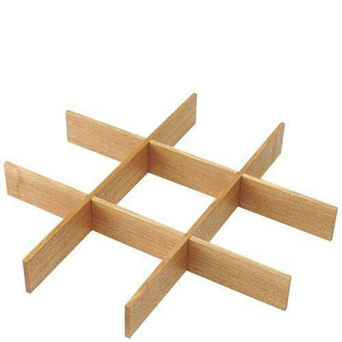 木製 正角箱 9仕切り 白木