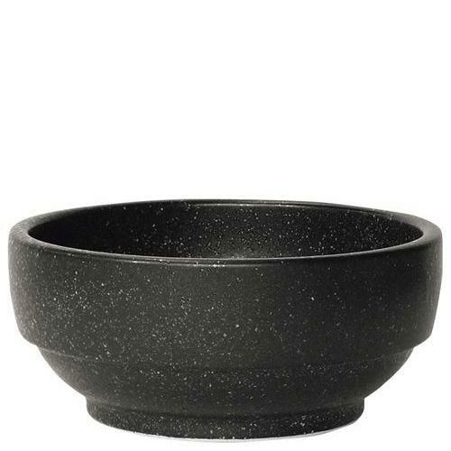 陶器 スタッキング ビビンバ鍋 19cm 黒石目調 230 326－0137