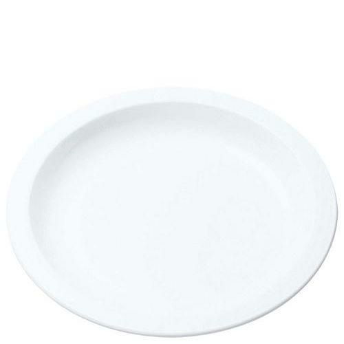 PP 丸皿 No.1722W 18cm ホワイト