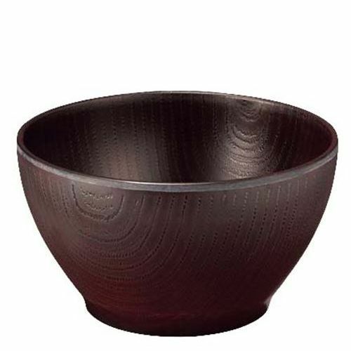 メラミン食器 ウォールナ ボール 9cm WD－19－DBR ダークブラウン