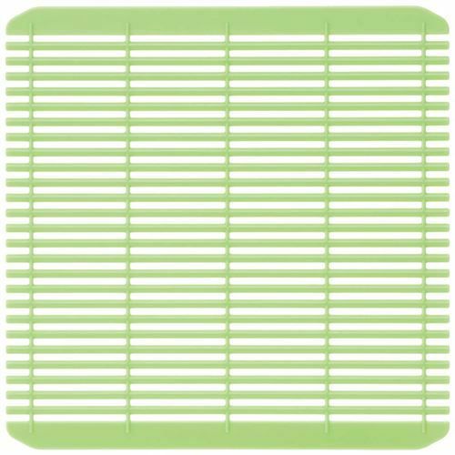 PP ざるそば スダレ 角型 No.93G グリーン