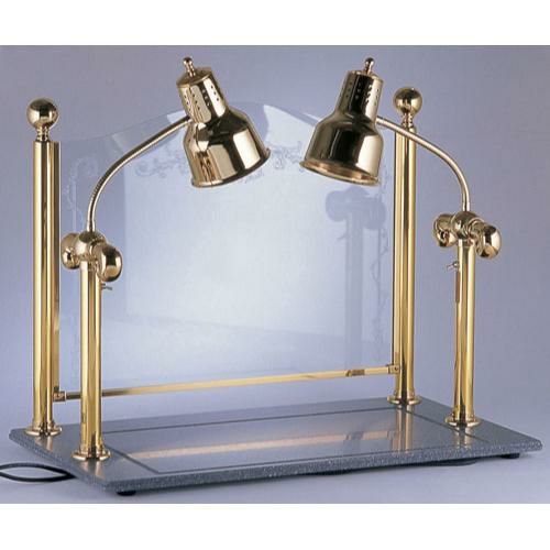 ヒートランプウォーマー 2灯タイプ (カービングディスプレー付)