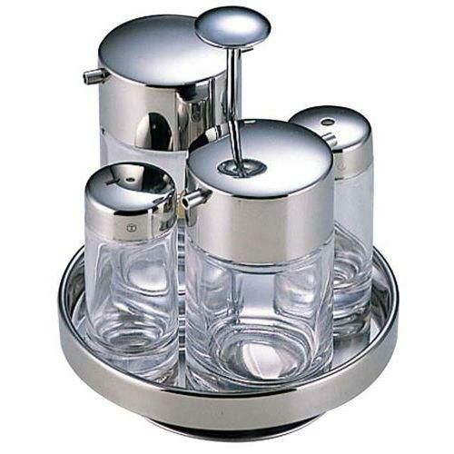 ＃800 四本立(回転式)カスターセット ガラス製