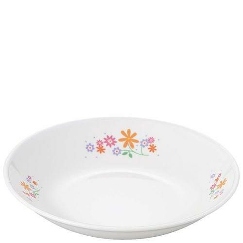 メラミン食器 花束(ブーケ)深丸皿 20cm BU－115