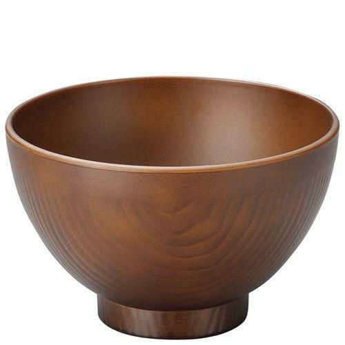 耐熱4寸桃山汁椀 総ライトブラウン 1001120