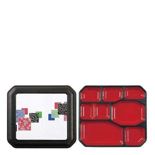 器美の追求 副食固定 F－70－65－W 黒／江戸小紋