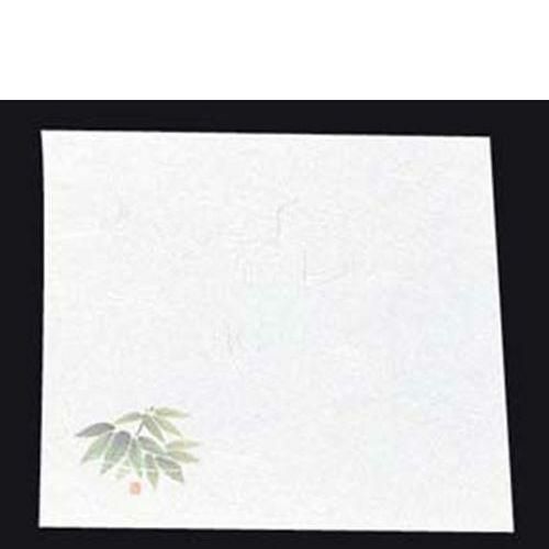 新松花堂 敷懐紙 四寸(100枚入)NY－1 笹(オールシーズン)