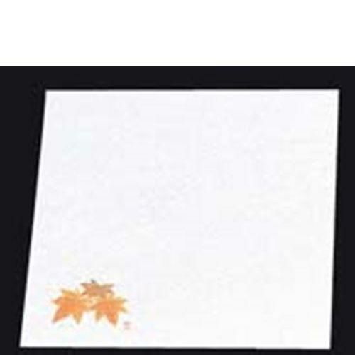 新松花堂 敷懐紙 四寸(100枚入)NY－17 もみじ(9月～11月)