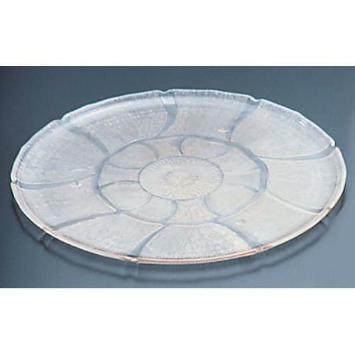 カーライル ポリカーボネイト 丸型マグノリアトレー 6943