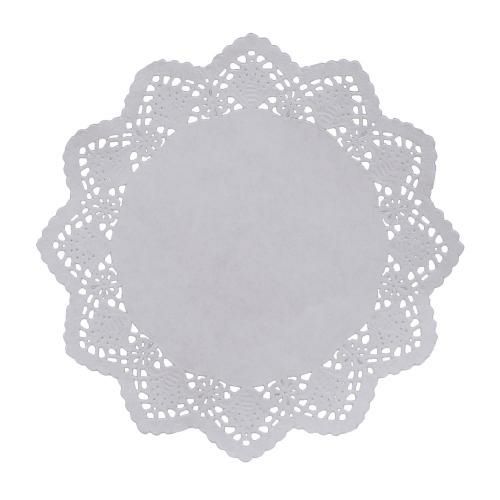 ドイリー 丸型レースペーパー (100枚入) 8号