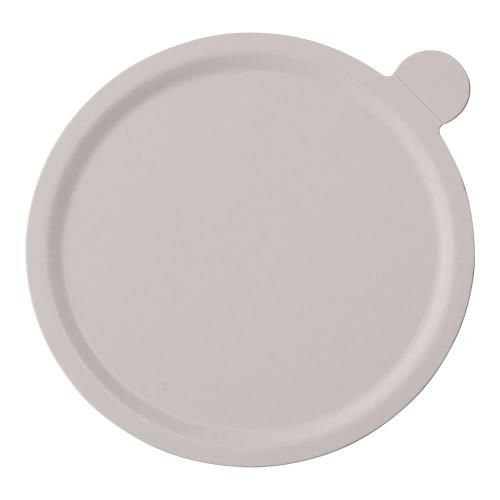 デコラプレートカルトンロンド(25枚入) ホワイト50