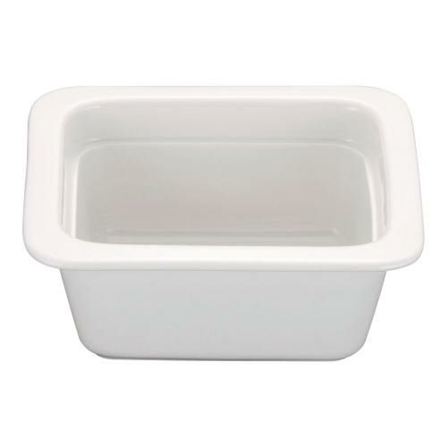 ロイヤル陶器製 角ガストロノームパン PB625-16 1/6 ホワイト