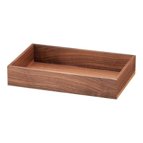 カトラリーボックス 大 身 ブラウン