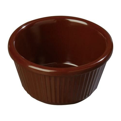 カーライル フルーテッドラメキン S287 ブラウン