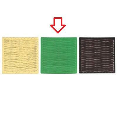 ABS竹角皿グリーン