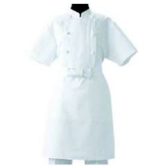 調理前掛 TT8900-0 ホワイト M