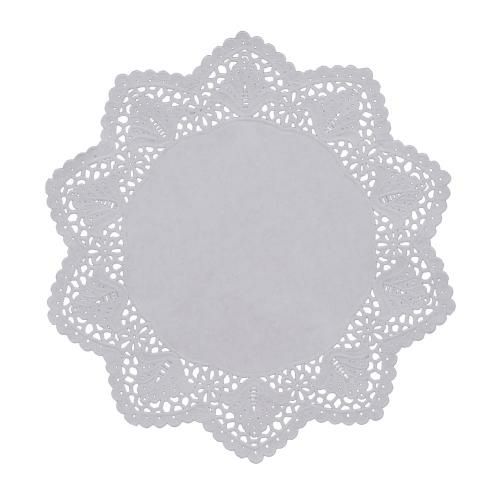 ドイリー 丸型レースペーパー (100枚入) 10号