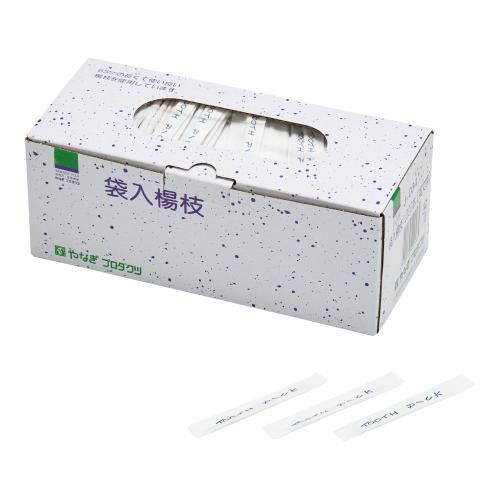 英文字付袋入 楊枝(1000本入)