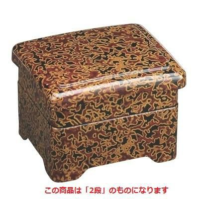光月丼重ワイン堆朱内朱2段