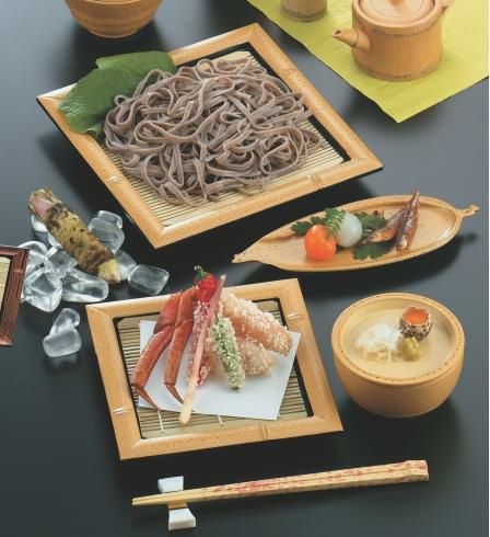 正角竹皿ゴマ竹（竹ス別途）7寸