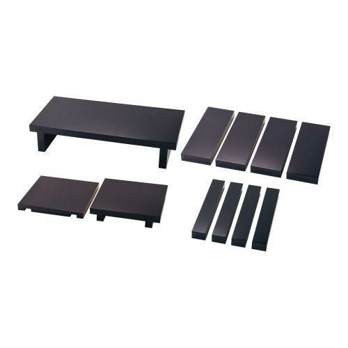 コンビネーションプレート 艶黒 基本セット 32379