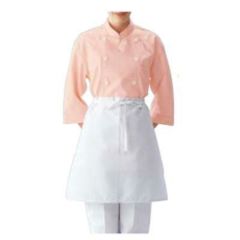 コックシャツ(男女兼用)BA1208-2 ライトピンク LL