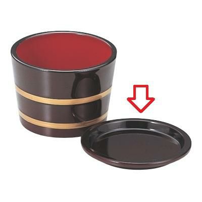 3.1寸桶型つゆ入溜金ひも薬味皿のみ